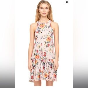 Flower dress linen Rebecca Taylor